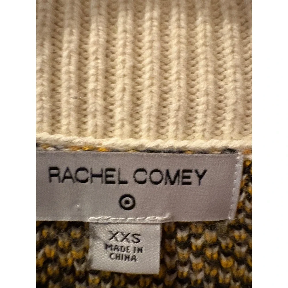 Women's Rachel Comey by target Tiger Print‎ crew Mock Neck Sweater XXS
